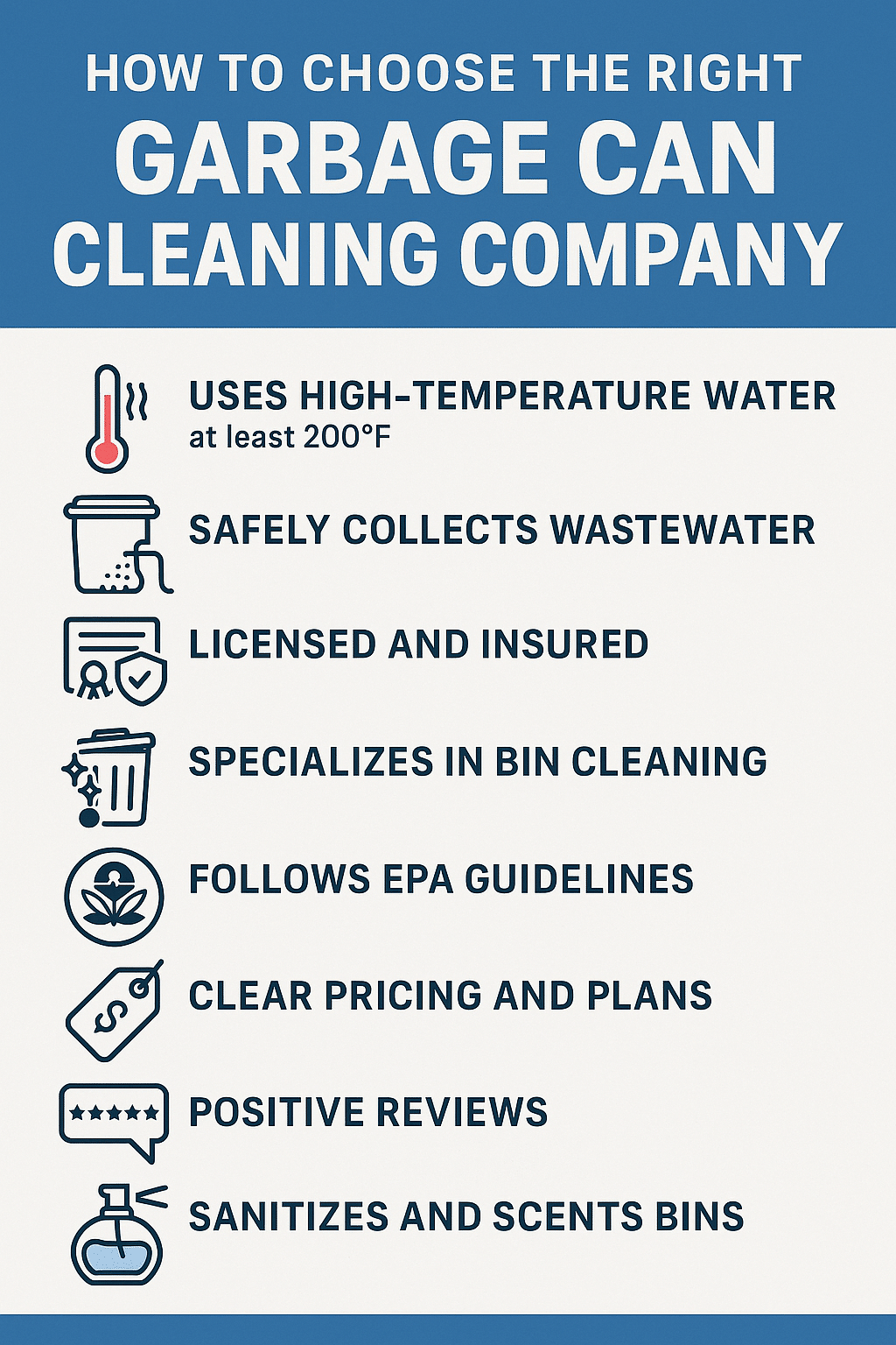 how to choose the right garbage can cleaning company